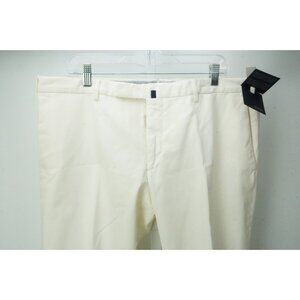 Incotex White High Comfort Cotton Chino Pants Trousers 58 EU Brand NEW